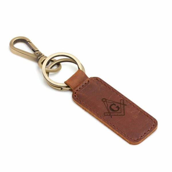 Genuine Leather Keychain KC014 - Image 2