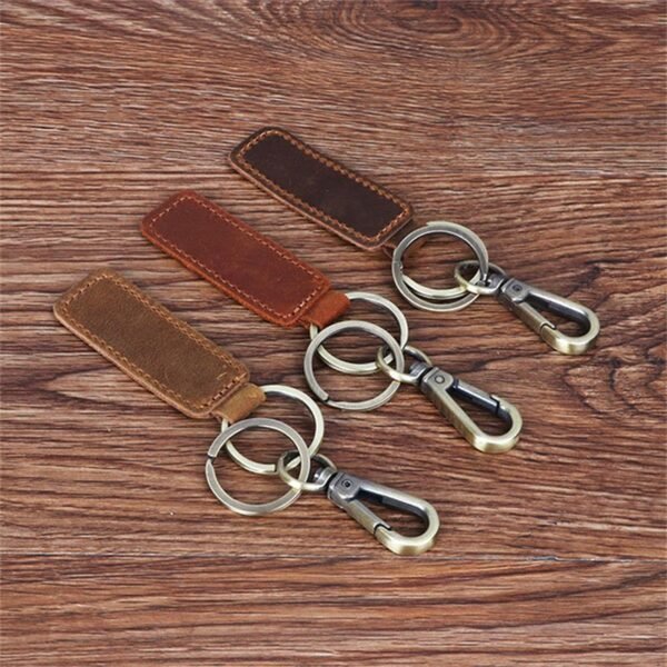 Genuine Leather Keychain KC014